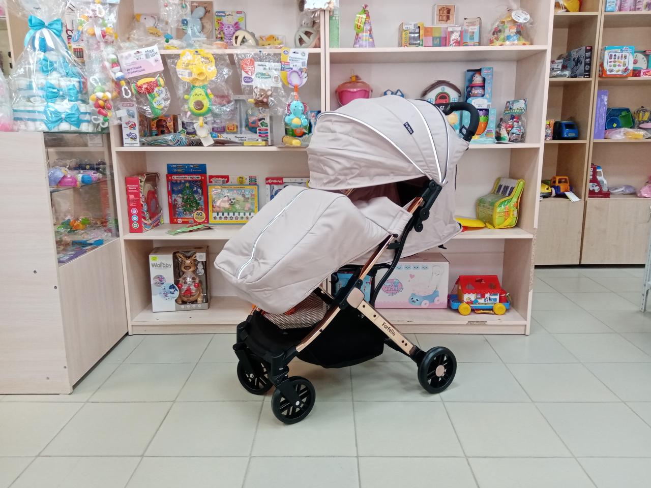 Коляска Farfello Comfy Go Comfort Chrome /Новая/ 