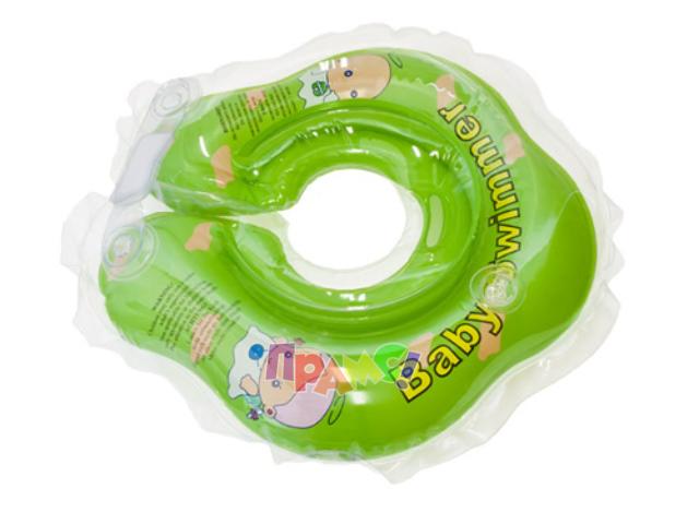 Круг для купания малышей Baby Swimmer. Салатовый /Новый/. 