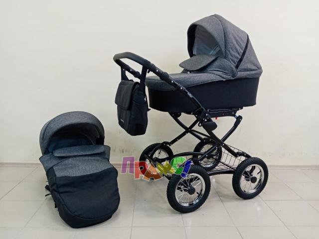 Коляска 2 в 1 Indigo Charlotte Sity Classic. /Новая/. 